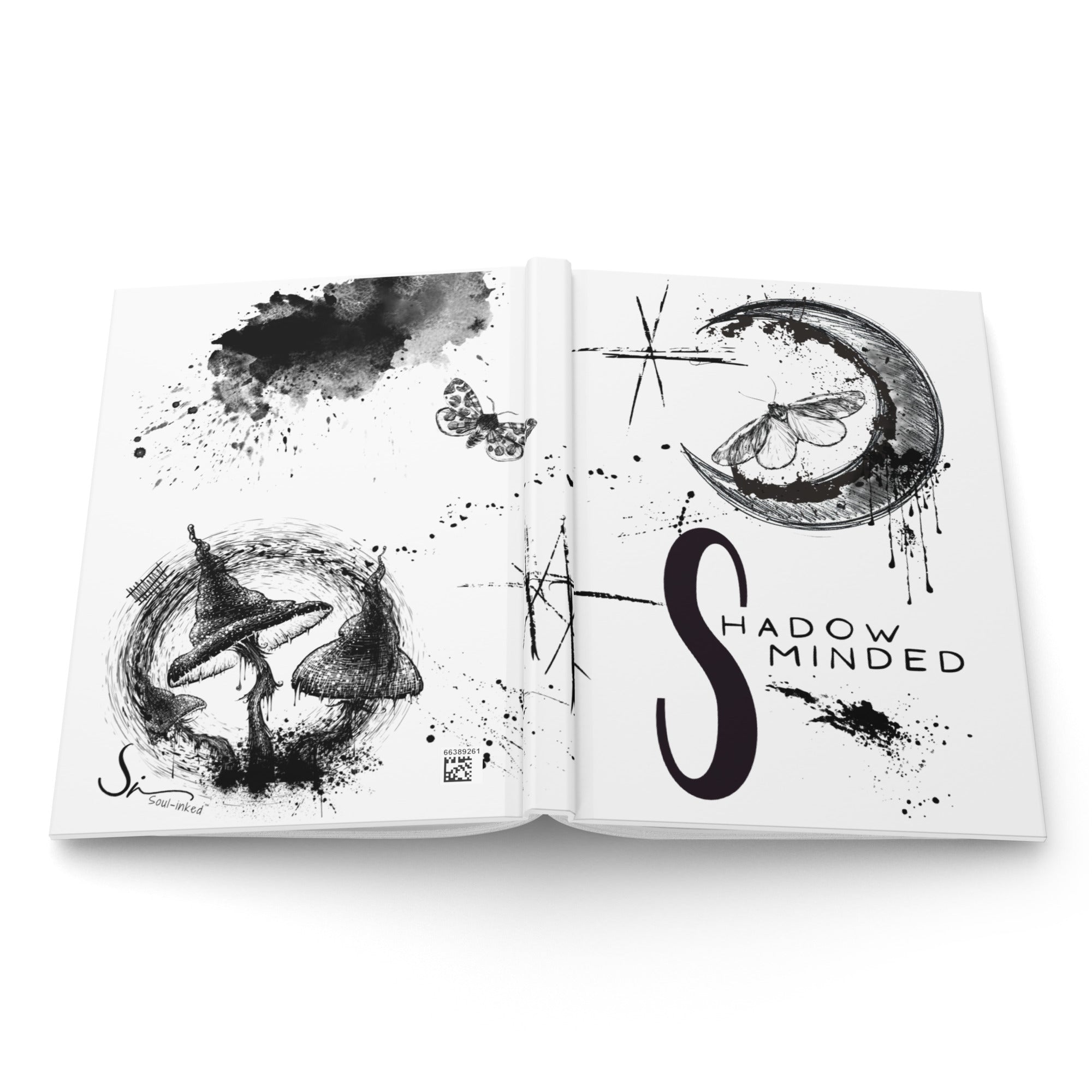 Hardcover Notebook - "Curated Thoughts"
