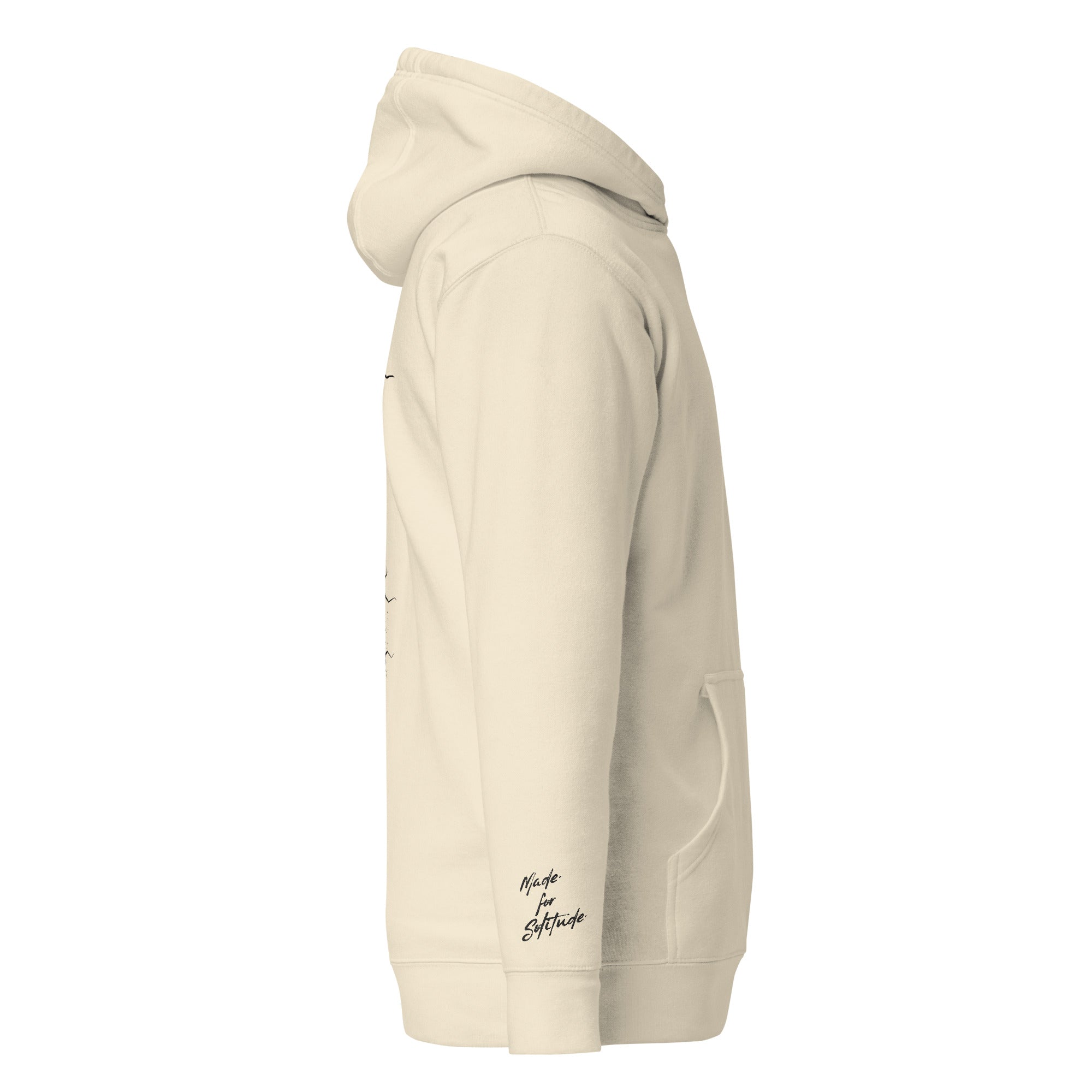 Unisex Pullover Hoodie - "Made For Solitude"