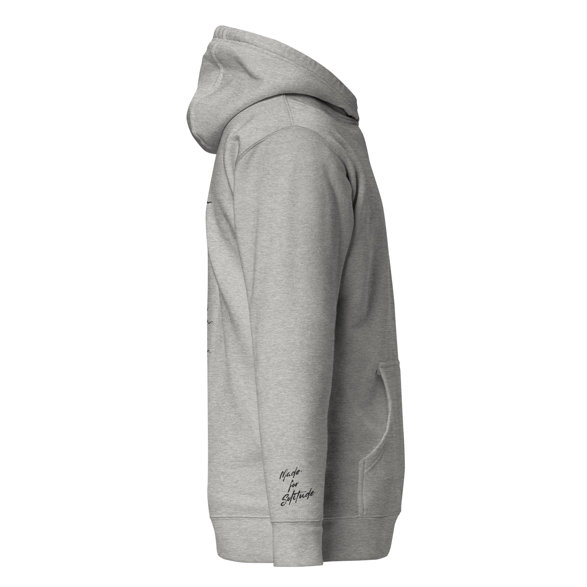 Unisex Pullover Hoodie - "Made For Solitude"